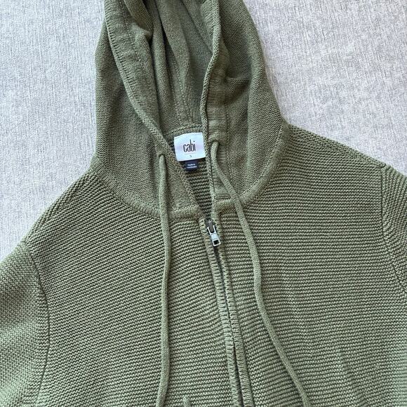 Cabi Green Zip Jacket - Picture 2 of 3